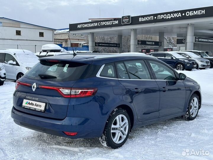 Renault Megane 1.5 AMT, 2019, 96 265 км