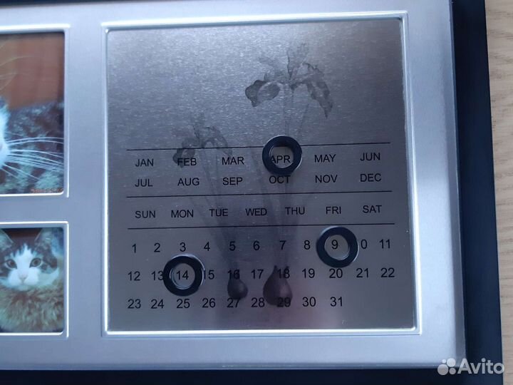 Фото рамка с календарём