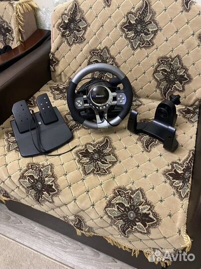 Игровой руль defender forsage gtr