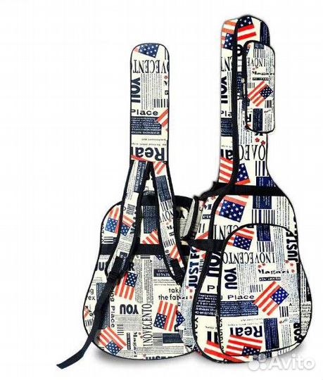 Чехол гитарный тёплый качественный Америка