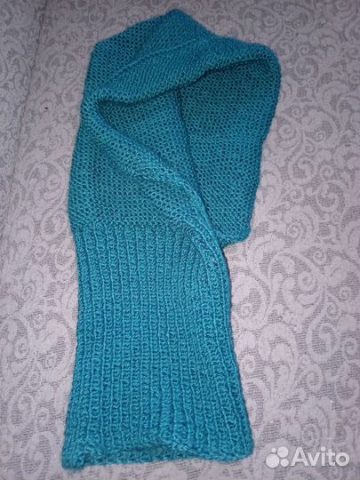 Капор женский вязаный