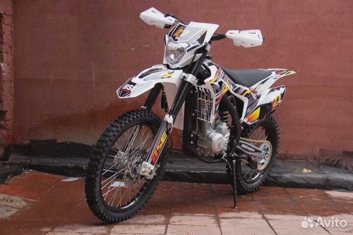 Кроссовый мотоцикл BSE Z5 (белый)