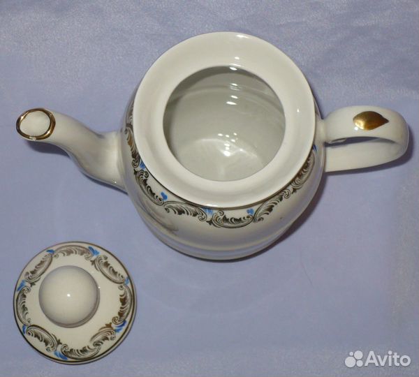 Редкий винтажный чайник СССР, Рига, RFF