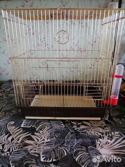Клетка для волнистого попугая большая