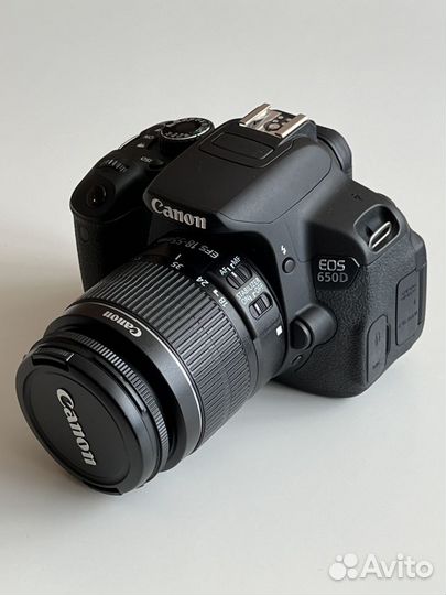 Зеркальный фотоаппарат canon 650d