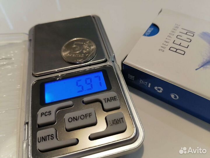 Карманные весы ювелирные 300гр/0.01