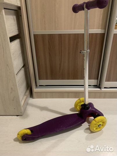 Самокат детский трехколесный