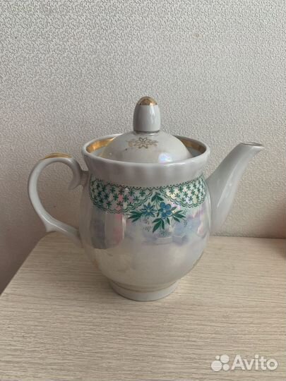 Чайник заварочный СССР барановка серия иней