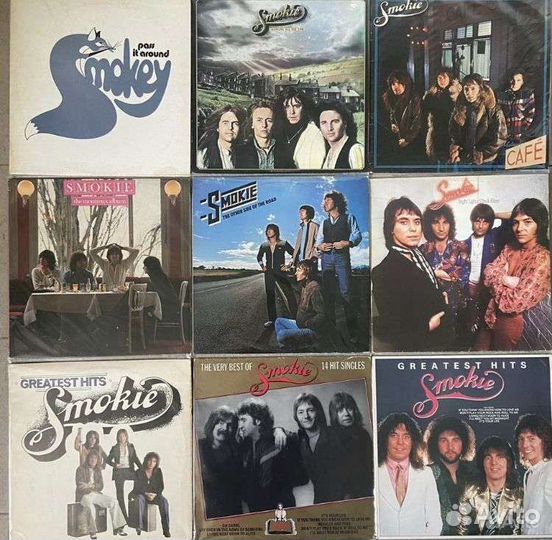Smokie оригинальные виниловые пластинки