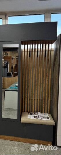 Прихожая графит 100 см в наличии