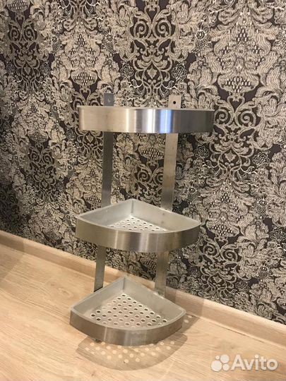 Полка настенная для ванной