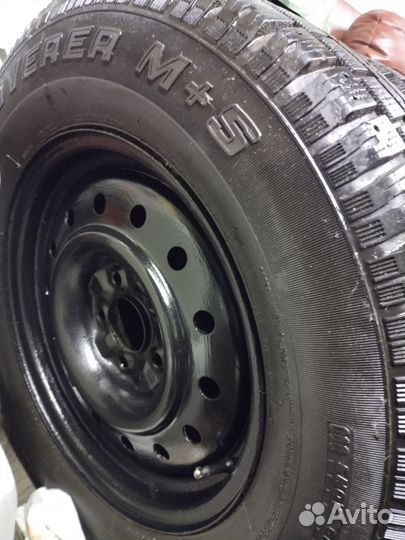 Колеса в сборе зимние r16/225/70