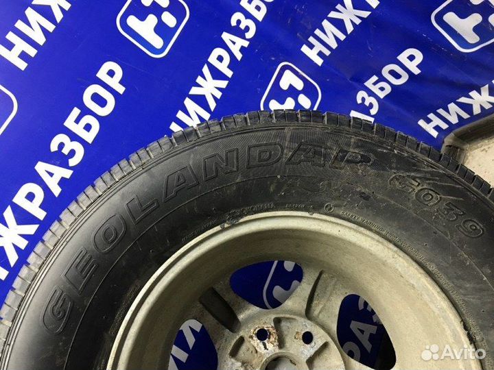 Колесо летнее 265/70R16 на Mitsubishi Pajero 3