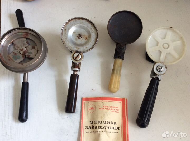 Машинки закаточные советских времён