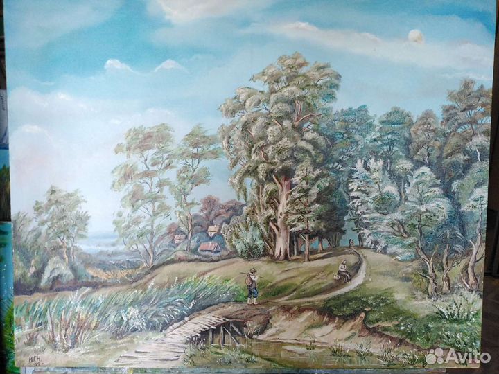 Картина маслом на холсте