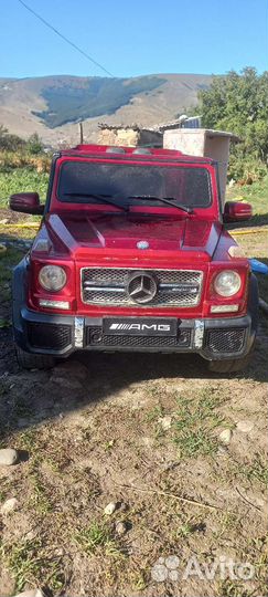 Детский электромобиль mercedes amg g63