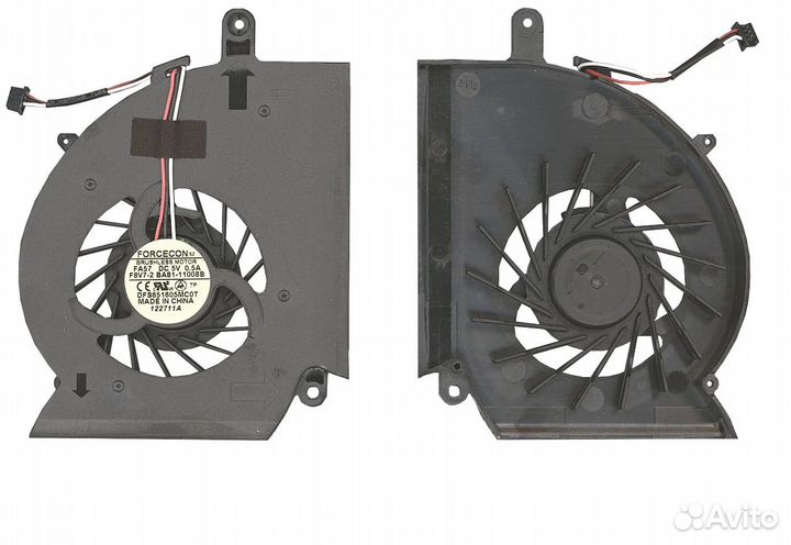 Кулер Samsung RF510 RF511 RF710 RF711 RF712 RC530