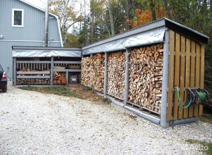 Дрова в баню на дачу