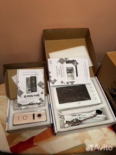 Комплект домофона jvs работает с tyua, wifi