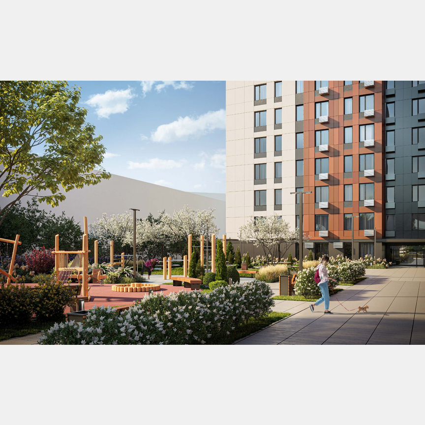 1-к. апартаменты, 41,7 м², 8/9 эт.