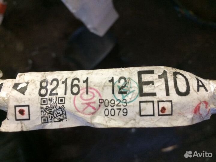 Проводка кузова Corolla 150 с 2007 г. в