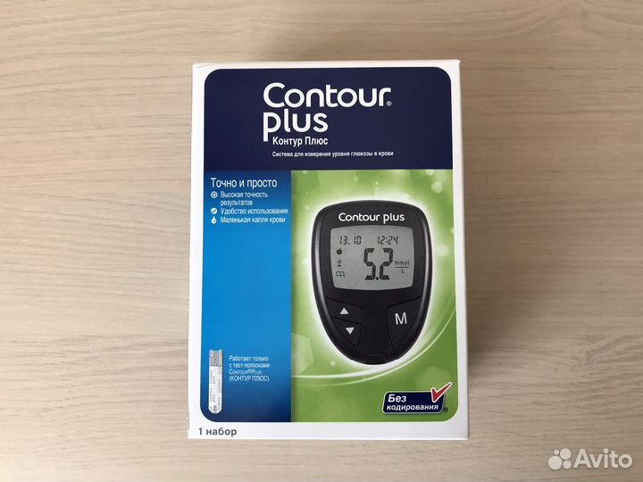 Глюкометр Contour Plus