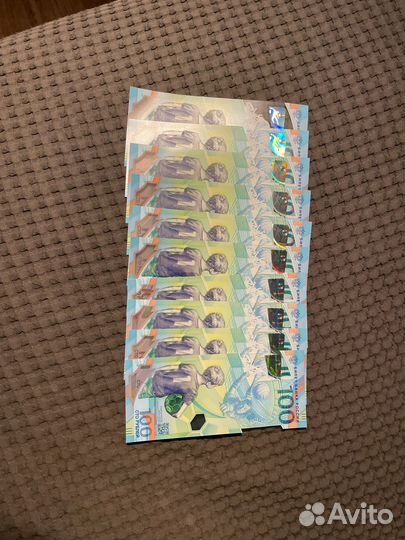 Банкнота чм 2018 10 штук