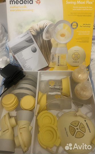 Молокоотсос medela swing maxi flex электрический
