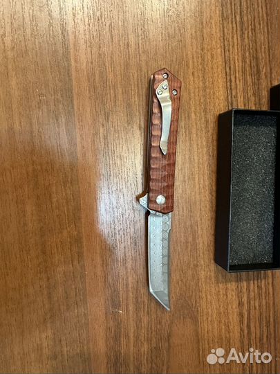 Складной нож дамаск