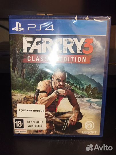Игра для PS4 Ubisoft Far Cry 3. Classic Edition