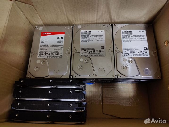 Жесткие диски hdd 3 tb, 2 tb, 1 tb, 500 gb