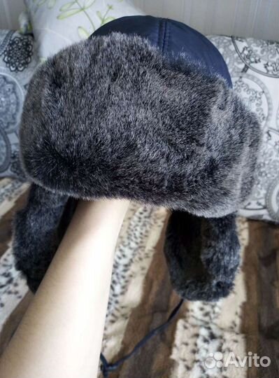 Шапка зимняя для мальчика 52 размер