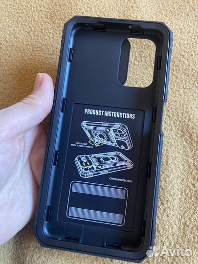 Противоударный чехол Poco M5s/Redmi Note 10/10S