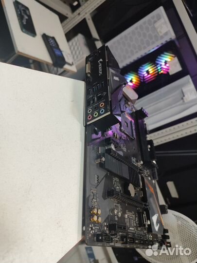 Материнская плата AM4 gigabyte B450 aorus elite