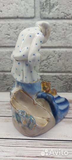 Статуэтка Дед и Золотая Рыбка