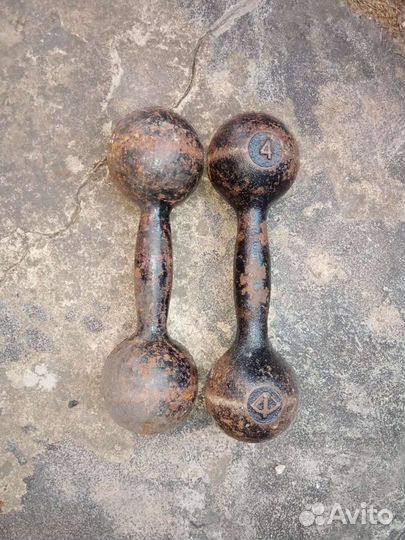 Гантель 4кг