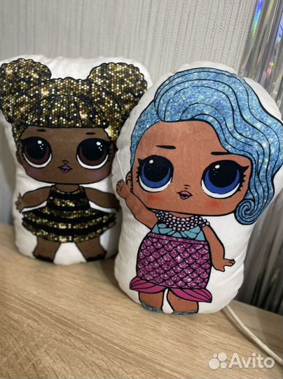 Плюшевые подушечки для детей