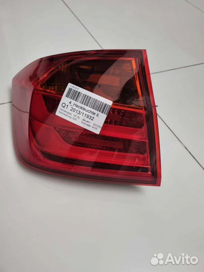 Фонарь задний левый Bmw F30