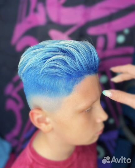 Окрашивание в один тон