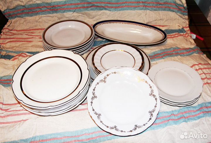 Фарфор посуда СССР, Дулево Пролетарий Городница др