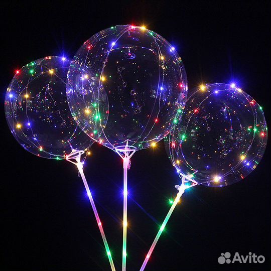 Шары с гирляндой