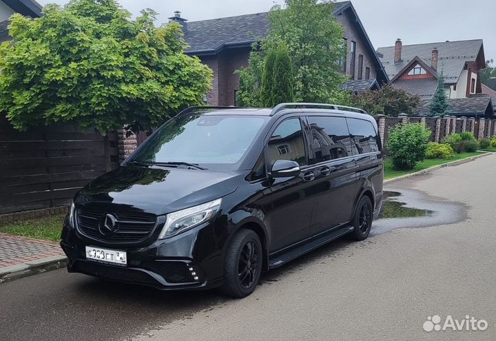 Аренда минивэн микроавтобус Mercedes v-class