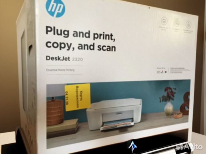 Струйное мфу HP DeskJet 2710 сканер фотопечать