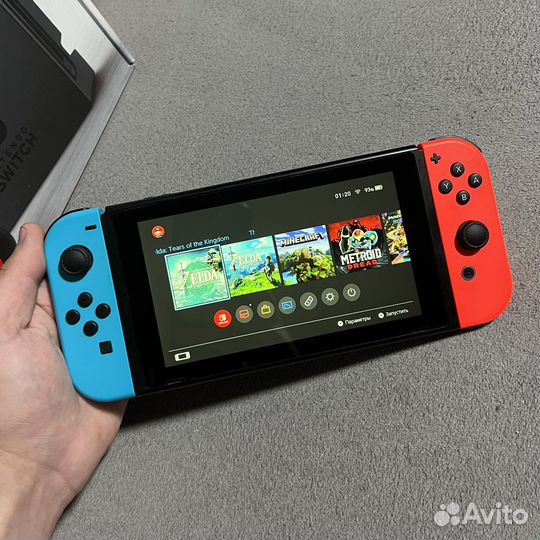 Nintendo Switch 128Gb + Игры (Прошивка)