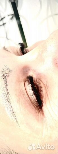 Наращивание ресниц на дому