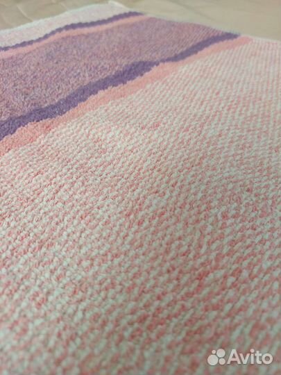 Махровая простынь без резинки 184х130