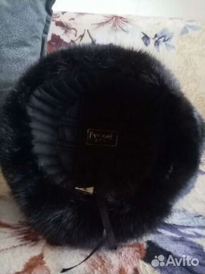 Шапка ушанка мужская норка