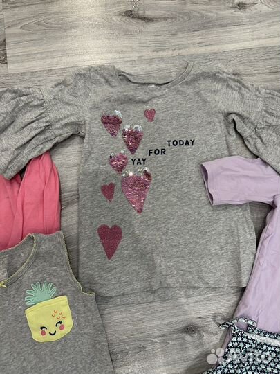 Вещи пакетом на девочку carters 4-5 лет