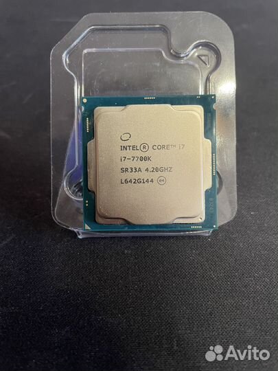 Процессор intel core i7 7700k 4.2 ghz