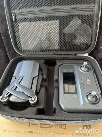 Дрон с камерой 4К и GPS (sjrc F5 S Pro)